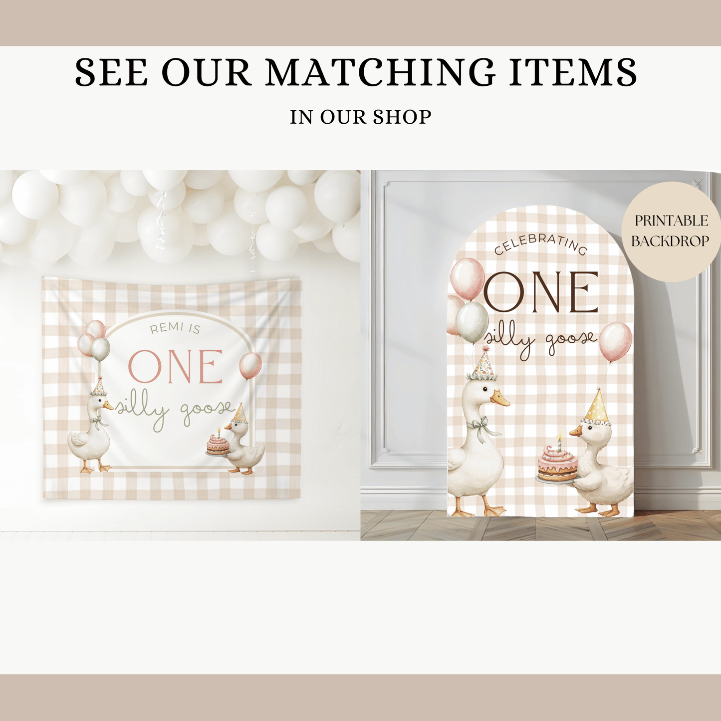 One Silly Goose Birthday Bundle