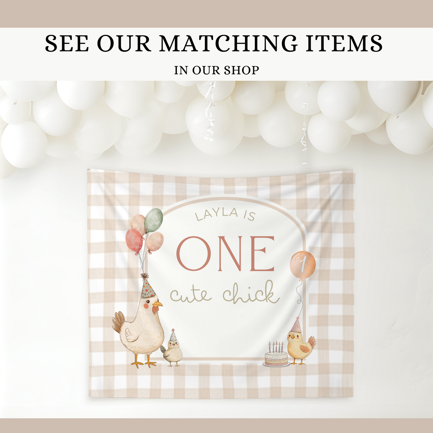 One Cute Chick Birthday Bundle