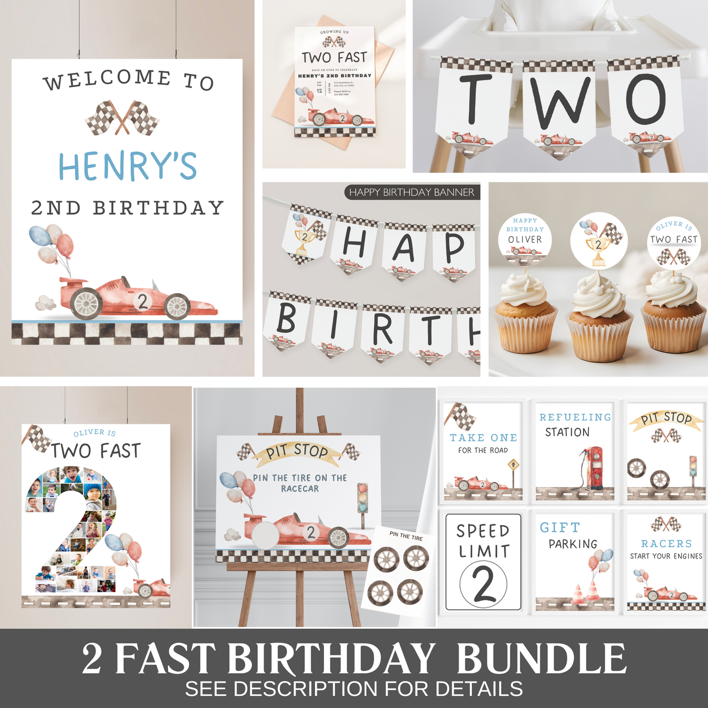 Two Fast Birthday Bundle