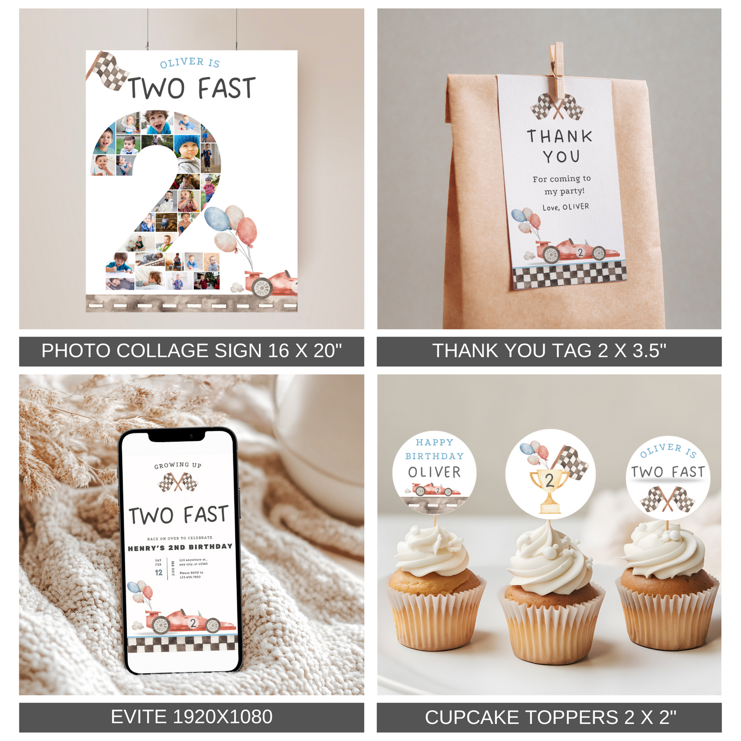 Two Fast Birthday Bundle