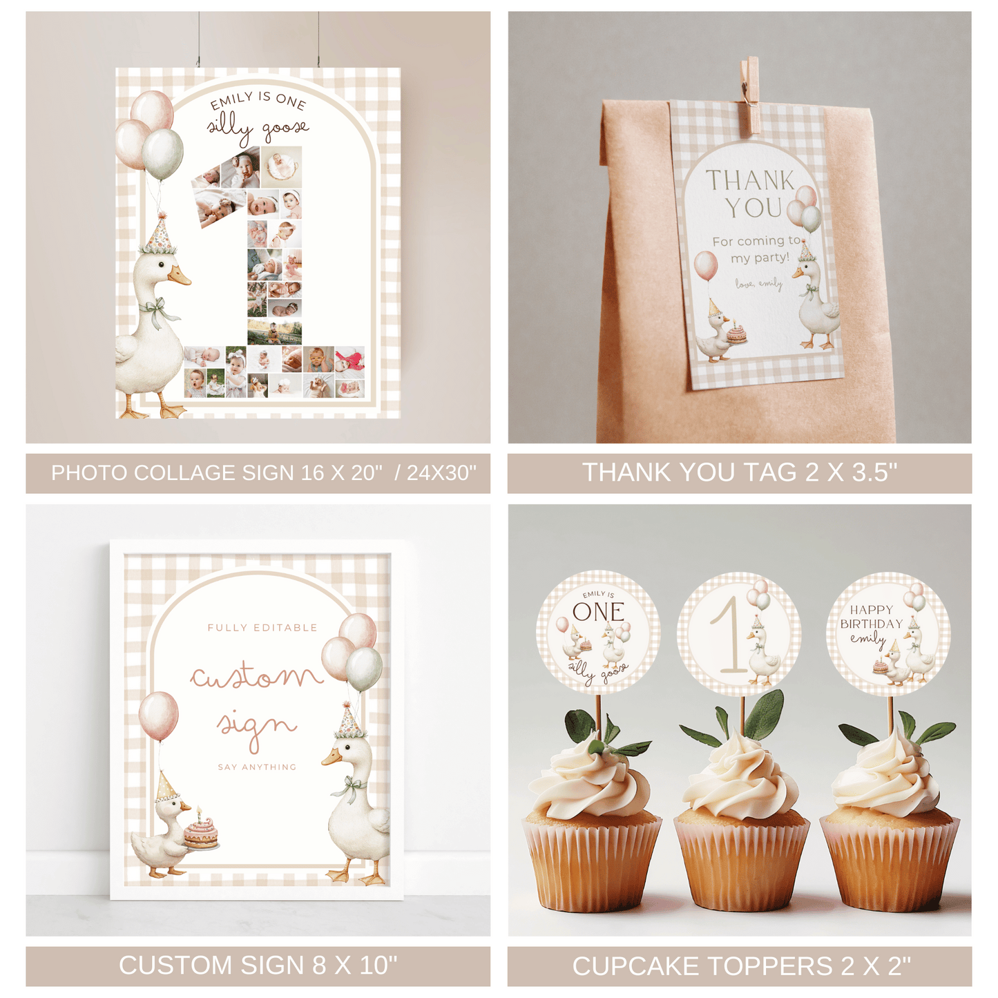 One Silly Goose Birthday Bundle