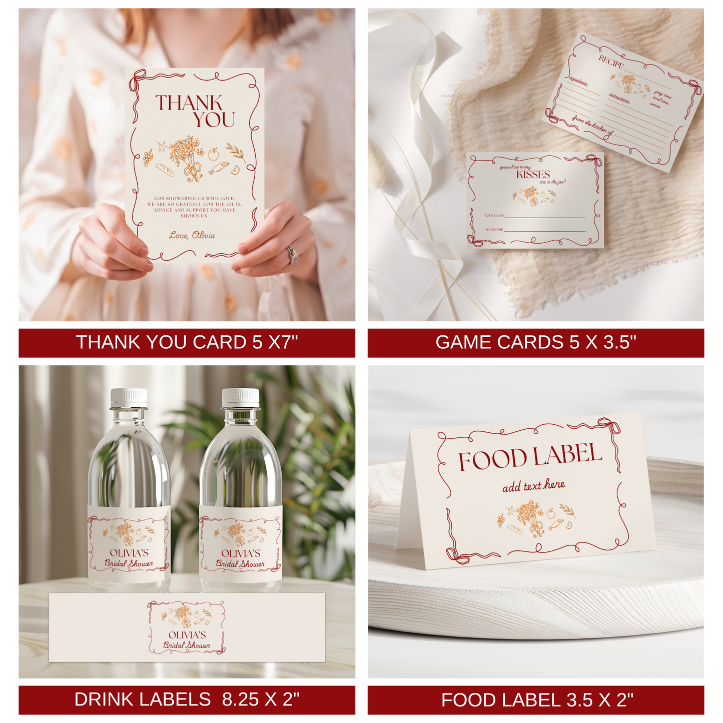 Fresh Off The Market Bridal Shower Bundle