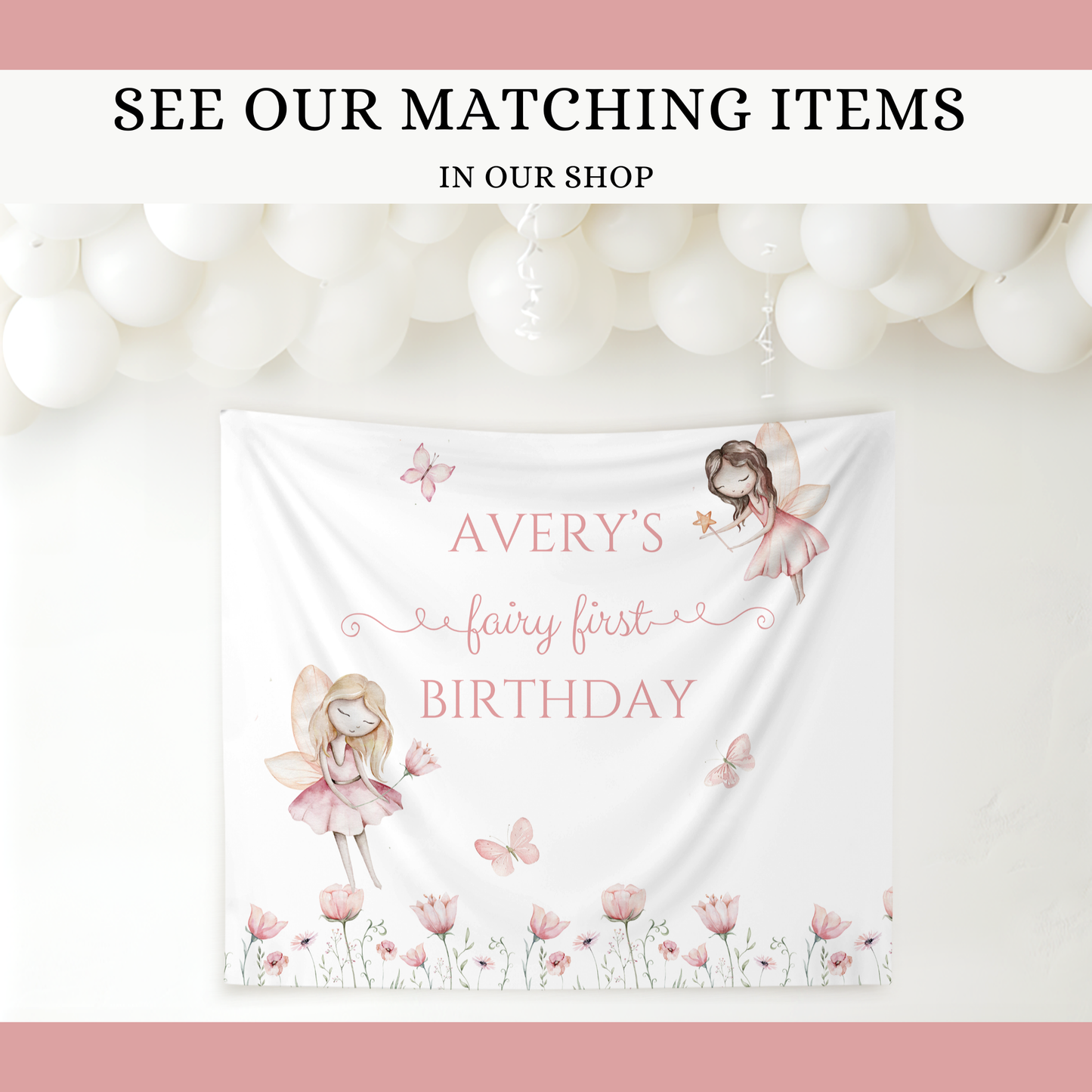 Fairy 1st Birthday Bundle