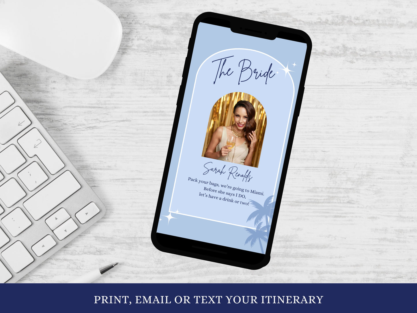 Last Toast on the Coast Bachelorette Itinerary Coastal Bachelorette mobile digital planner planner Coastal Cowgirl Beach bach invitation