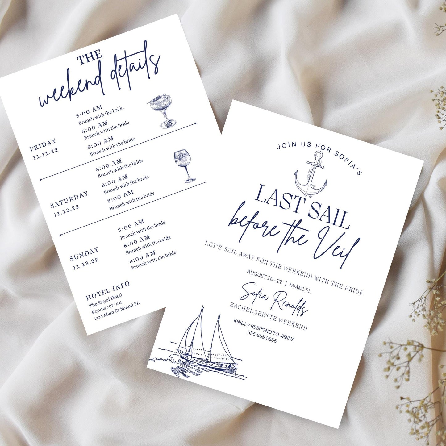 Last sail before the veil Bachelorette Party Invitation Coastal Bachelorette Printable Bridal Party Itinerary Games sailing Beach bach