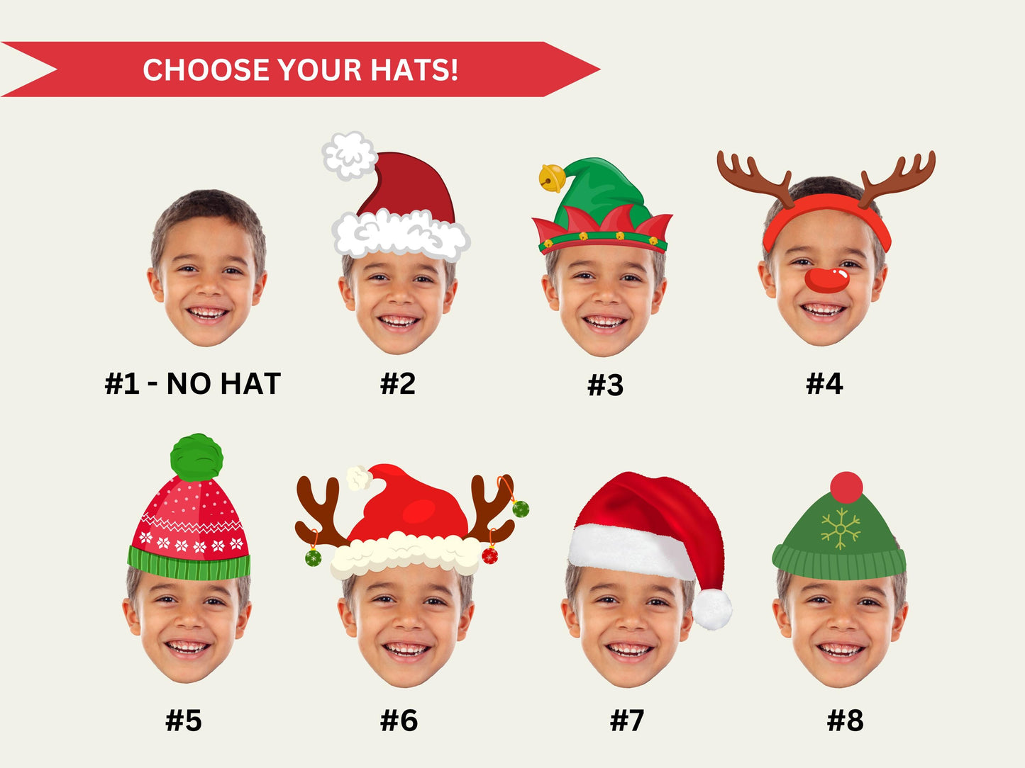 Christmas Present Face Stickers, Present Stickers, Christmas Gift Personalization, Face Sticker, Gift Face Sticker, gift name tag stickers