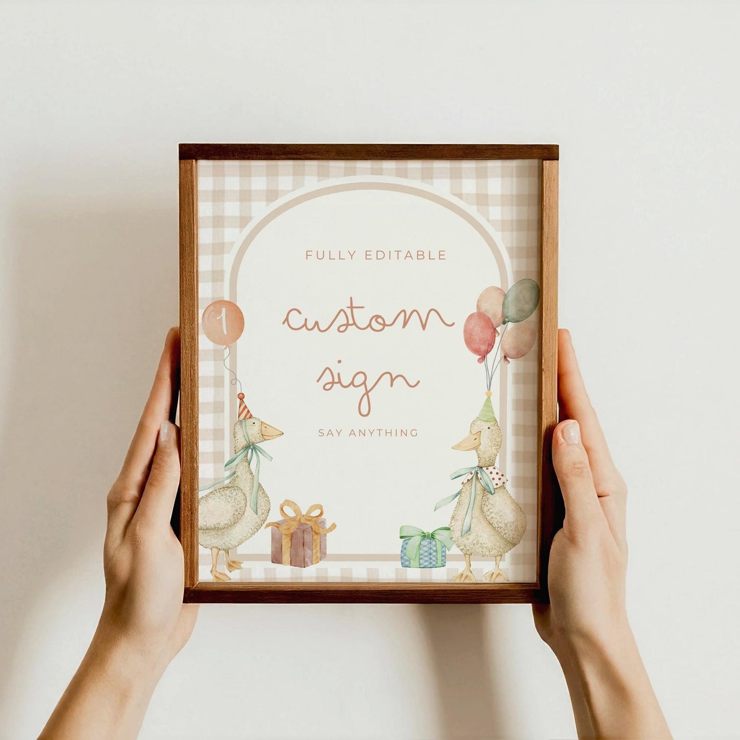 silly goose invite, one silly goose, silly goose party, unique invitations, 1st birthday invite, birthday bundle, boys birthday party, welcome sign, canva template, editable template, first birthday party, girls birthday party, instant download