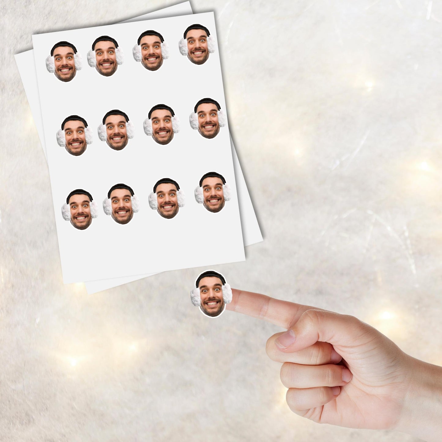 Apres Ski Bachelorette groom face shot glass stickers Snow in Love Party decor Winter Bachelorette Theme Apres Ski Bride Winter Engagement