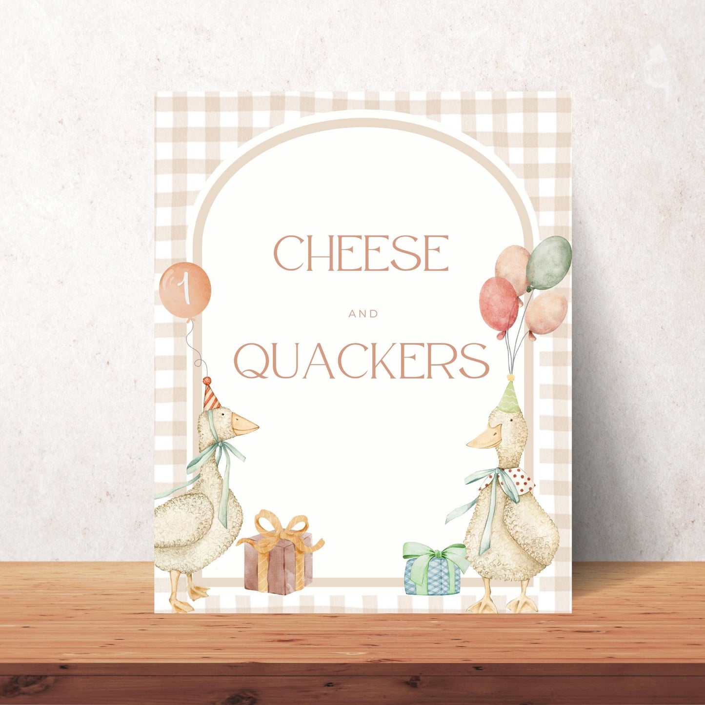 One Silly Goose Birthday Editable Sign Bundle Goose Themed first Birthday Premade signs One Silly Goose 1st birthday table signs