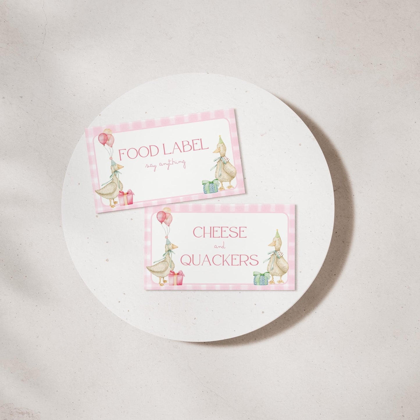 Silly Goose Birthday Food Label Template Goose 1st Birthday Food Table Decor First Birthday Buffet Label Silly Goose 1st Birthday Ideas