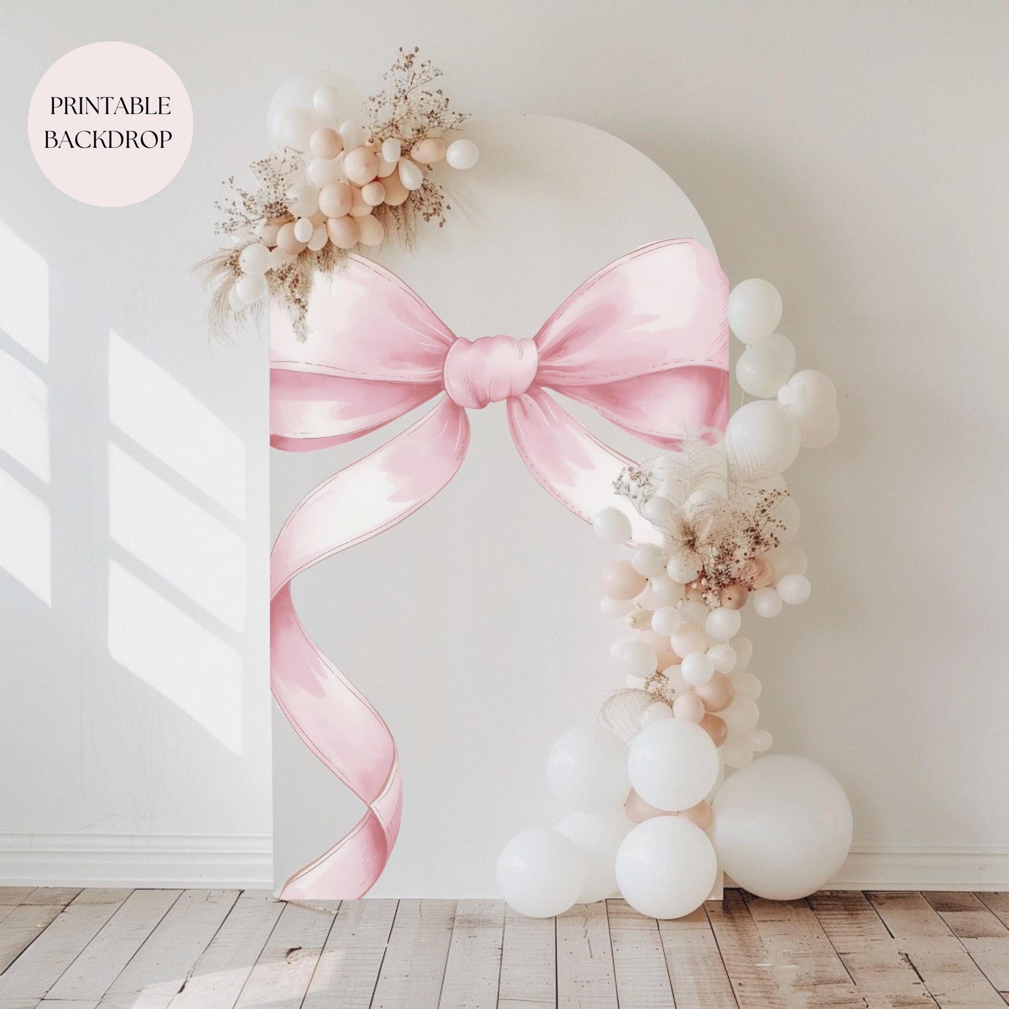 16th birthday Personalized Banner Coquette Party Decor Photo Backdrop 16th Birthday Sign sixteenth Pink Bow Birthday Sweet Sixteen