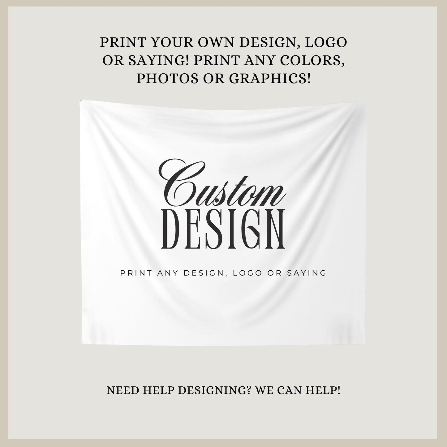 Custom Banner, Personalized Event Sign, Birthday Party Decorations, Custom Name Banner for All Occasions