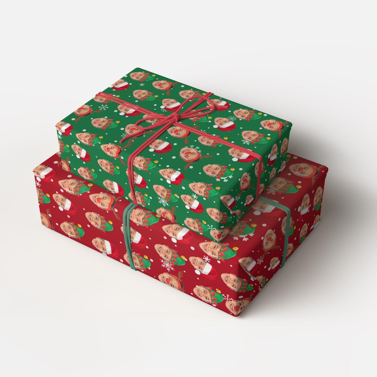 Personalized Christmas Wrapping paper Face Gift Wrap Santa Wrapping Paper Photo Christmas Gift Wrapping Xmas Paper Custom Holiday Gift Tag