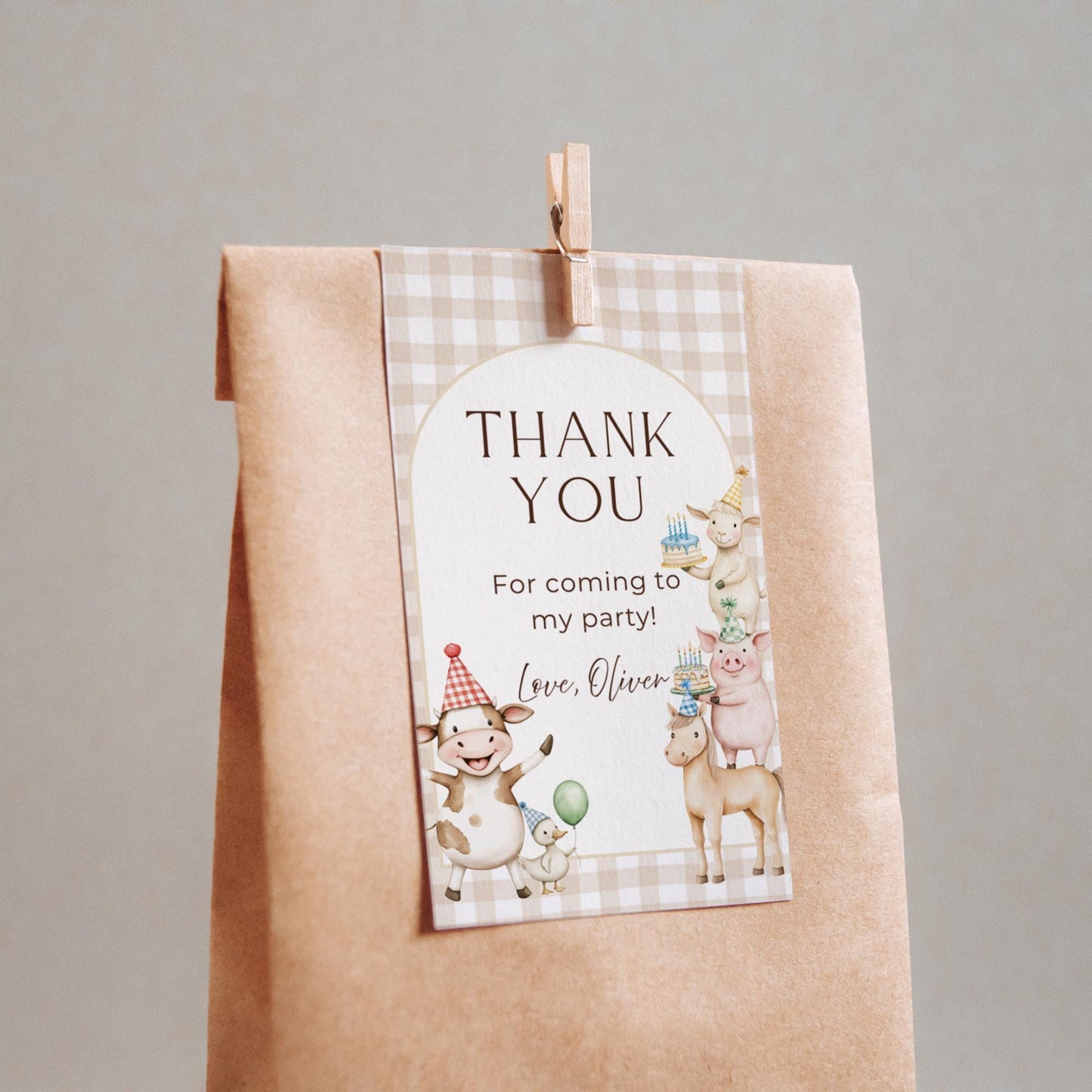 birthday favor tags,printable favor tags,thank you tags,barnyard animals,farm animal tags,thank you farm tag,barnyard tag,cute farm animals,barnyard animal tag,farm theme tags,farm theme party,barnyard theme,red farm tag