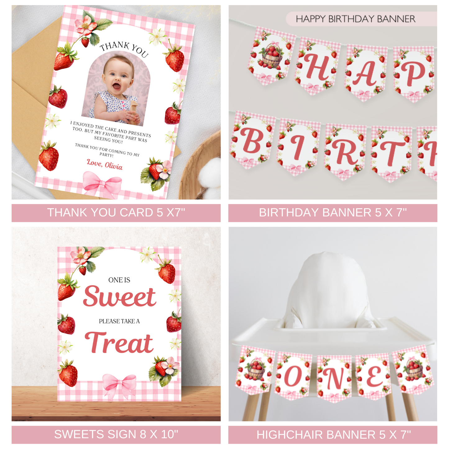 Berry First Birthday Bundle