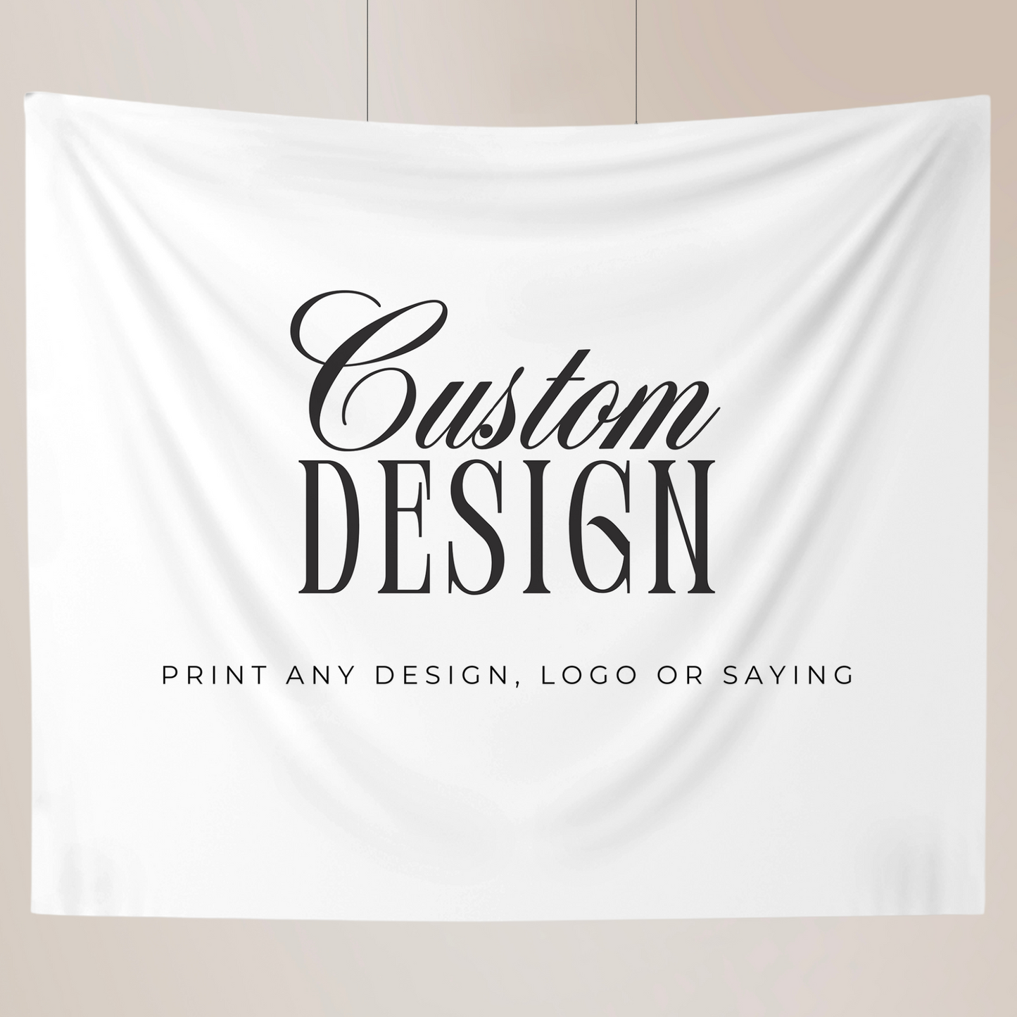 Custom Banner Tapestry