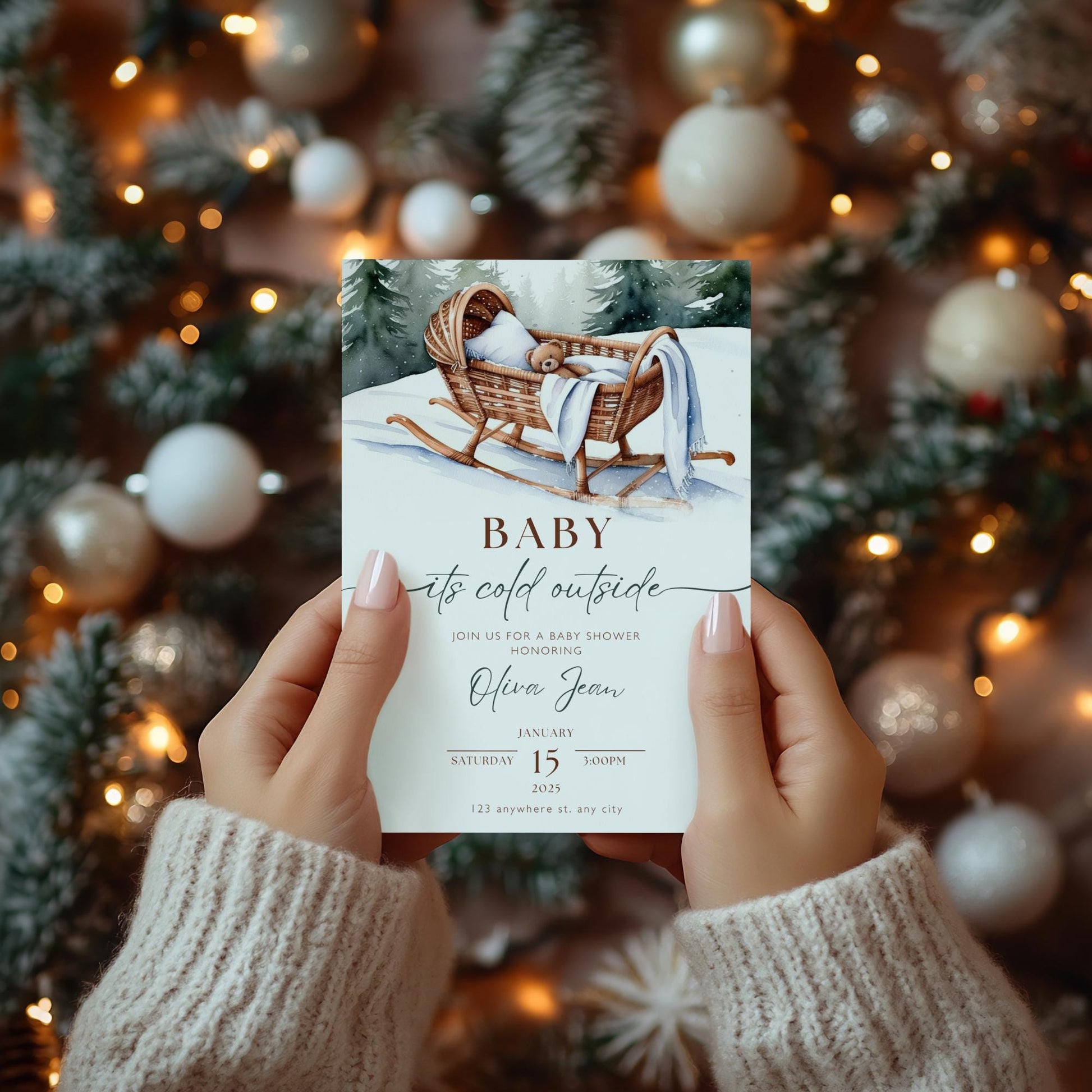 baby its cold,baby its cold invite,baby its cold shower,christmas invite,cold outside,december baby shower,holiday baby shower,snowflake invitation,snowflake invite,winter invite,winter woodland baby,wonderland shower,baby itscold outside