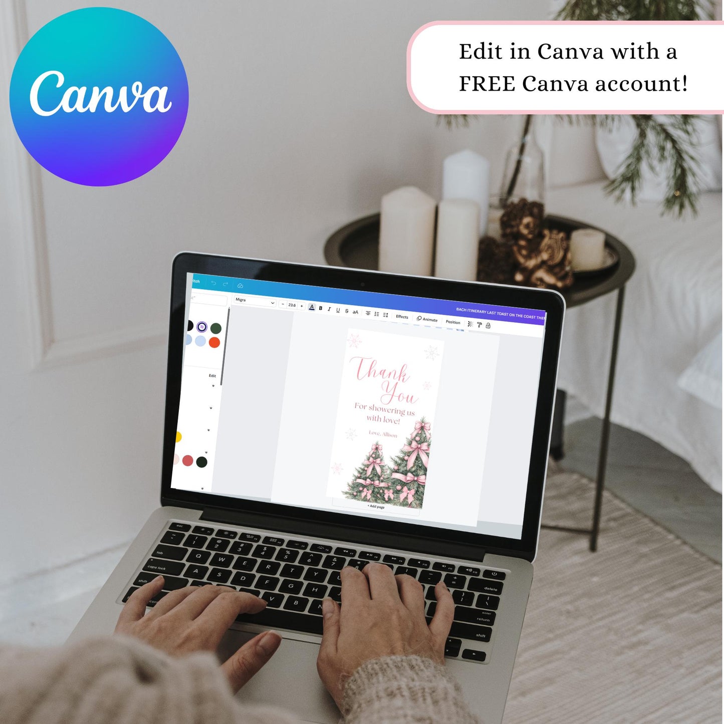 Pink Winter Wonderland Baby Shower Favor Tag Baby its cold Outside Baby Shower Gift Tag Snowflake Tags Pink Bow Girl Baby Shower Printable