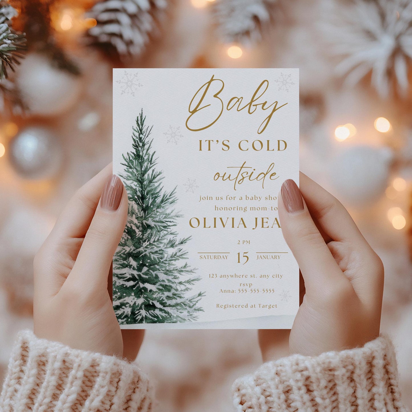 baby itscold outside, baby its cold shower, baby its cold, snowflake invite, christmas invite, cold outside, december baby shower, holiday baby shower, snowflake invitation, winter invite, winter woodland baby, wonderland shower, baby its cold invite