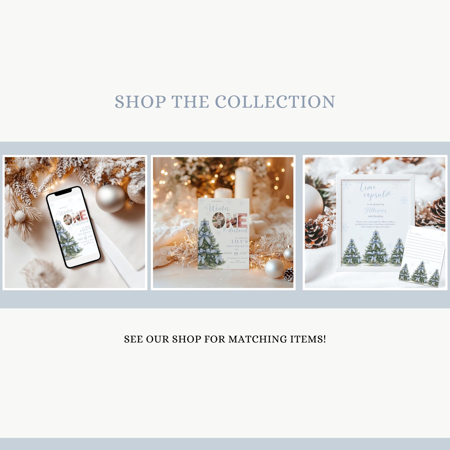 Winter ONEderland Birthday Welcome Sign - Cute Snowy Theme - Perfect for First Birthday Celebrations