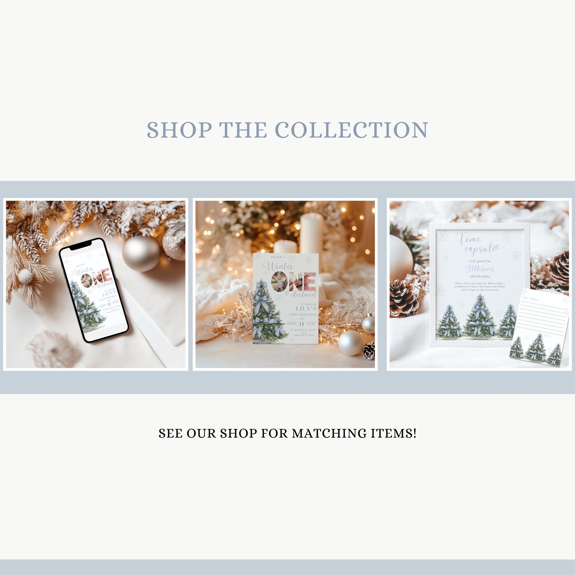 Winter ONEderland Birthday Welcome Sign - Cute Snowy Theme - Perfect for First Birthday Celebrations