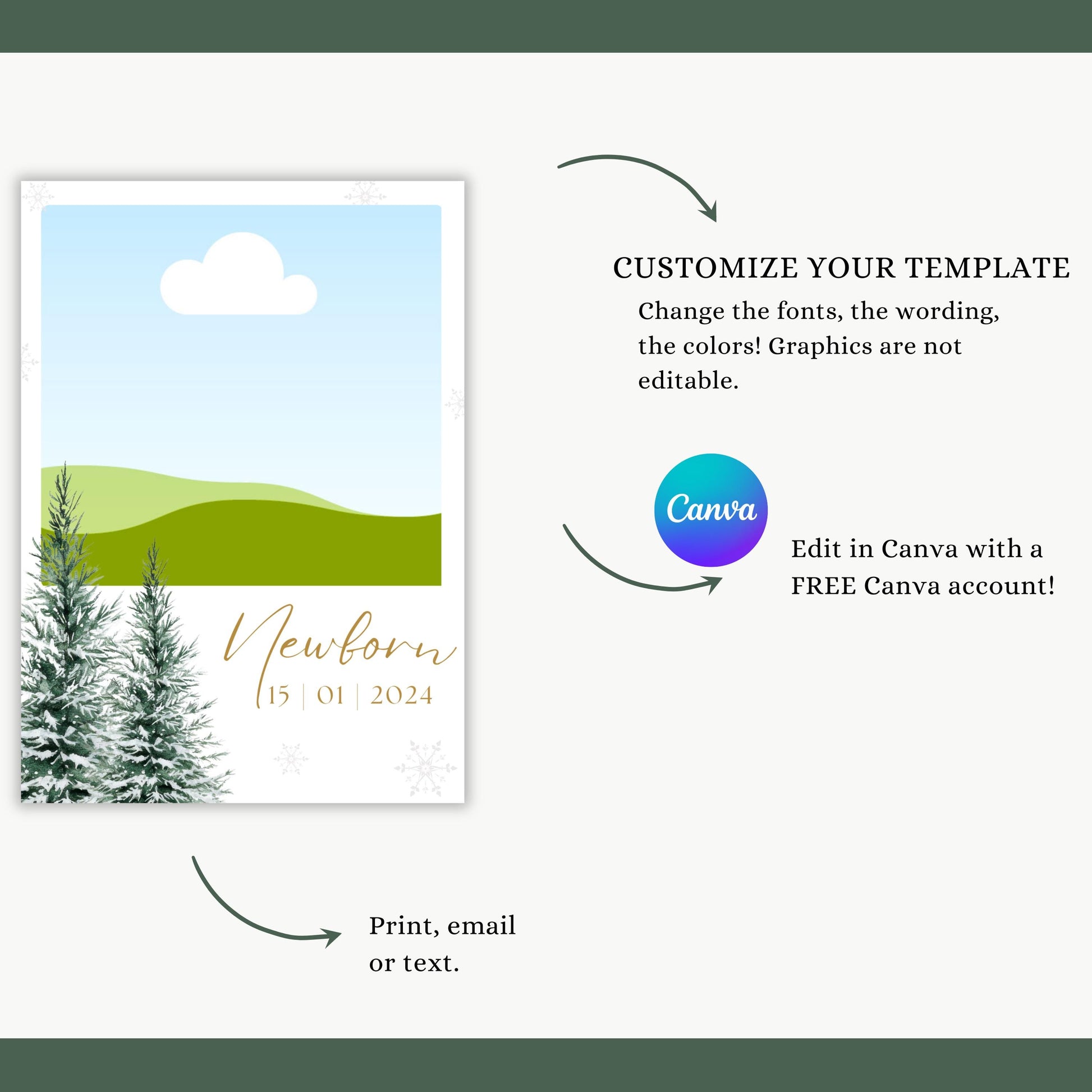 Winter Wonderland Monthly Photo Banner Only, Winter Wonderland Decorations, Snowflake Picture Banner, Winter Onederland First Birthday Party