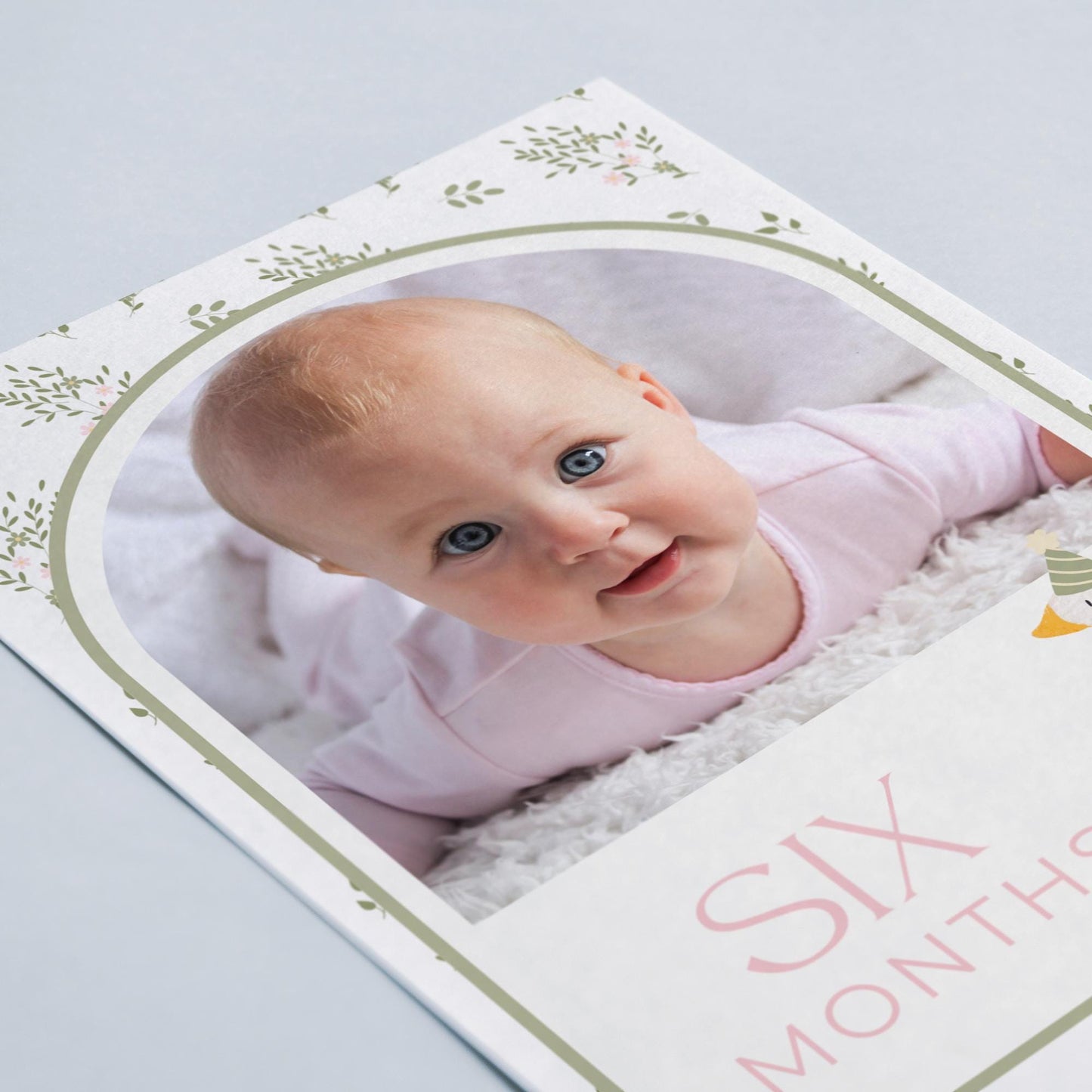 One Silly Goose Birthday Photo Milestone Banner Goose 1st Birthday Bunting Banner Editable Template Monthly Milestone Photo Collage Decor