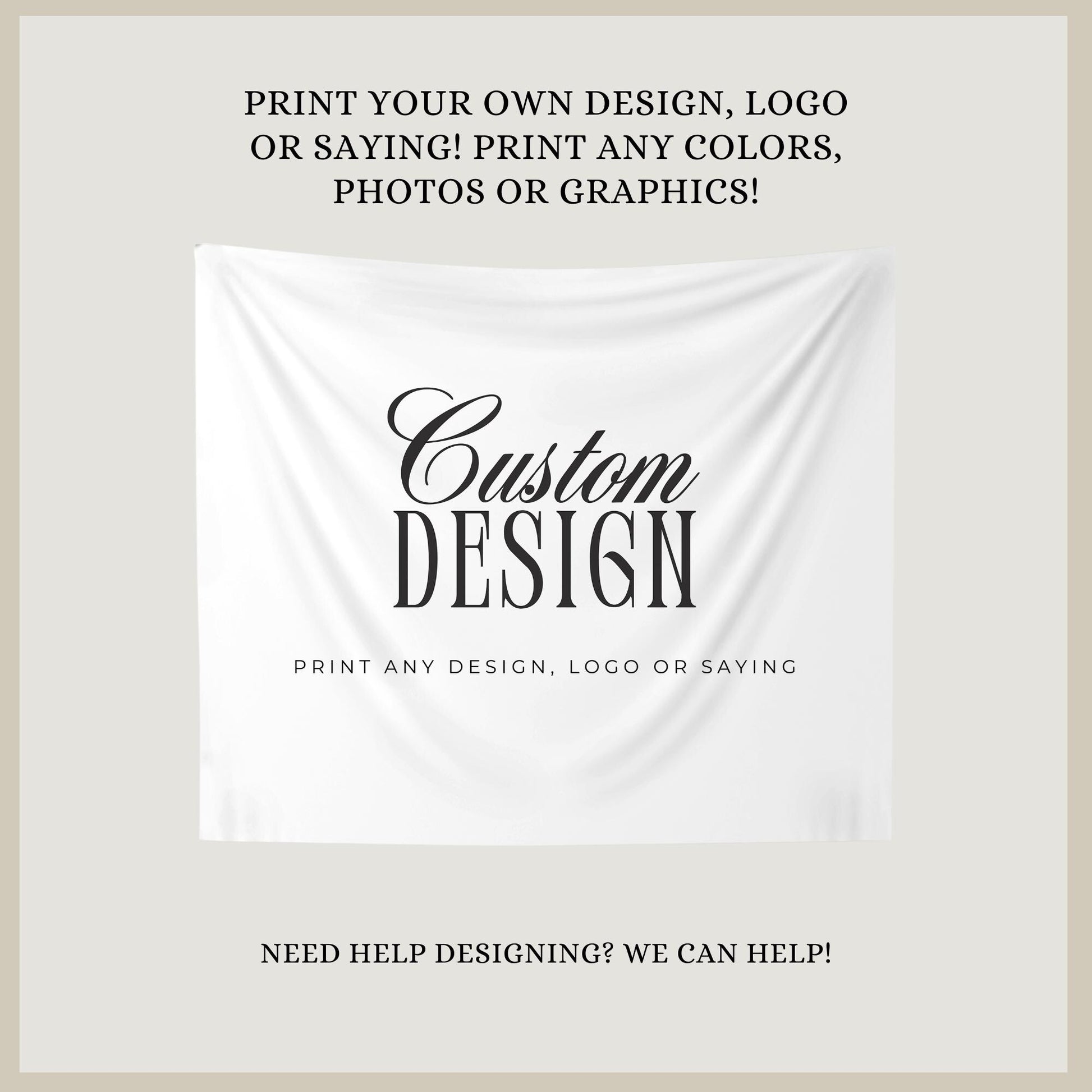 Custom Banner, Personalized Event Sign, Birthday Party Decorations, Custom Name Banner for All Occasions