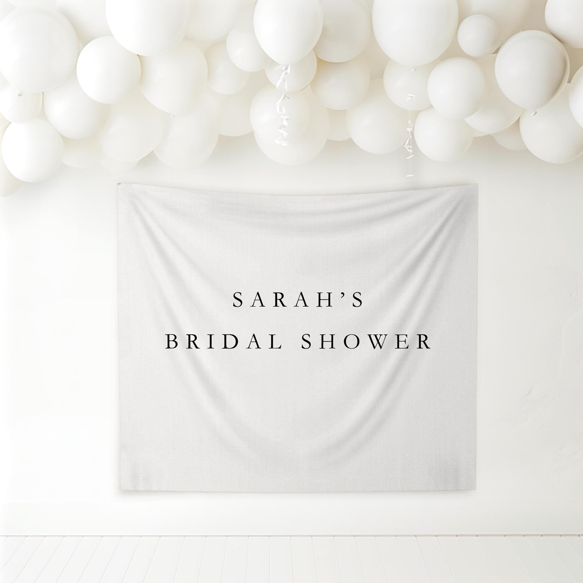 Personalized Bridal Shower Banner Custom Wedding Shower Banner Fabric Sign Fabric Bridal Shower Decor Hanging Linen Backdrop Welcome Sign
