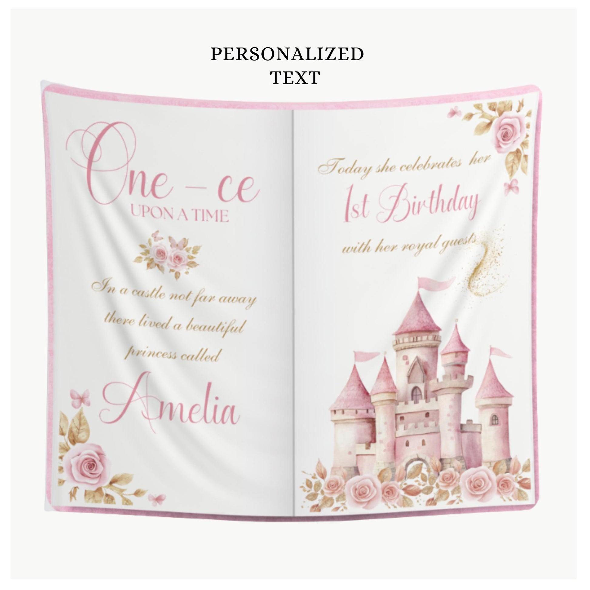 Once Upon A Time, Princess Birthday, First Birthday Girl, 1St Birthday Sign, Princess Party Decor, 1St Birthday Girl, Instant Download, Little Princess, Digital Download, Milestone Board, Princess Milestone, 1St Birthday Decor, Princess Castle Sign