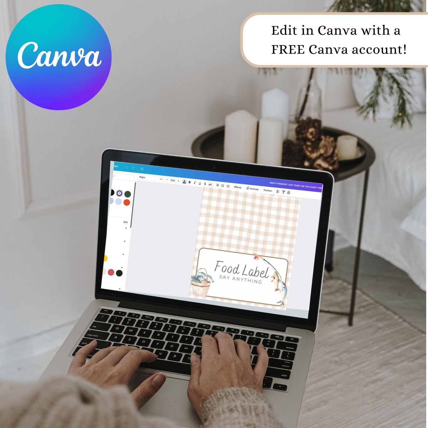 OFishAlly One Birthday Buffet Labels Fishing 1st Birthday Place Cards First Birthday Food Labels The Big One Birthday Reeling in the Fun