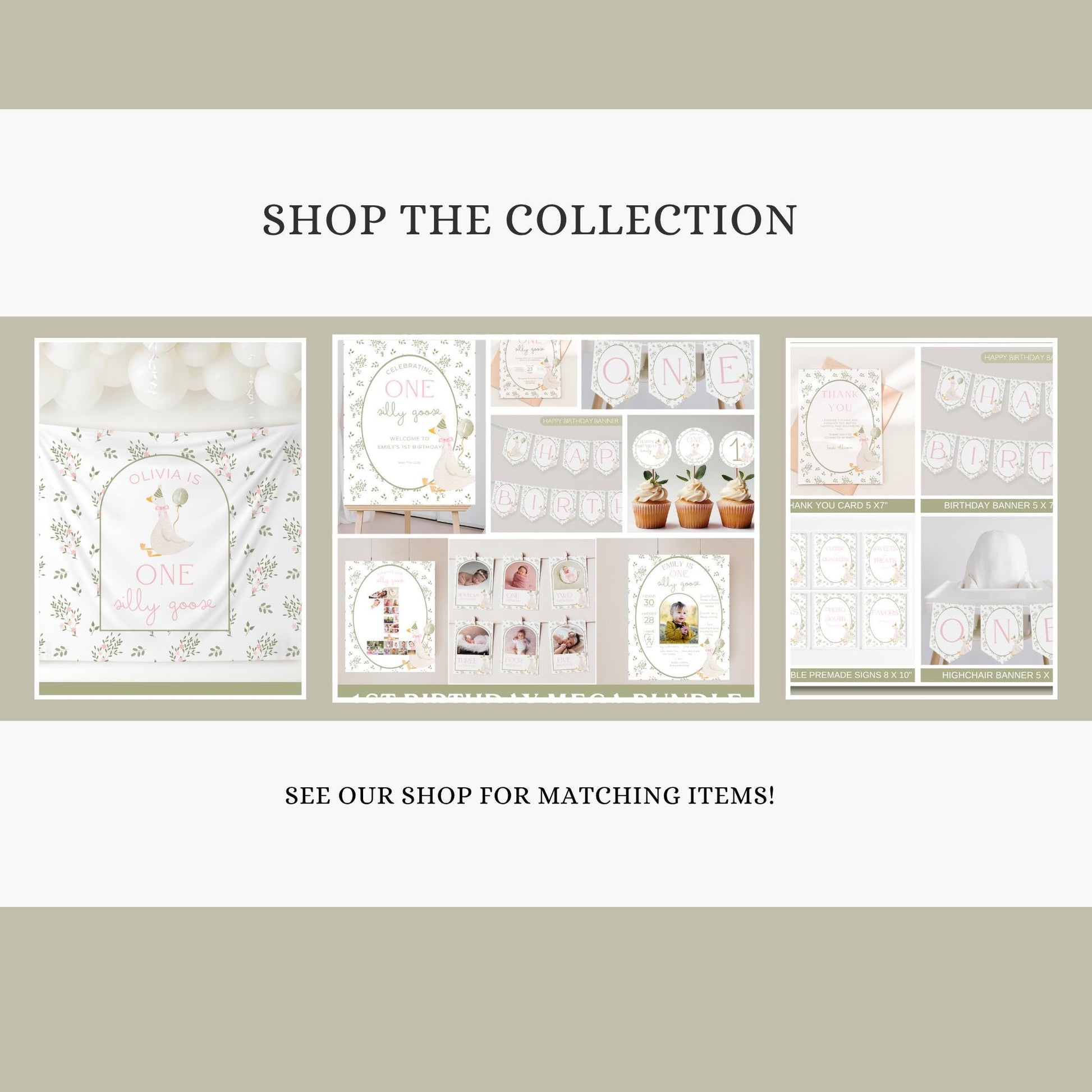 Adopt a Goose Sign, Editable Birthday Party Certificate, Silly Goose Printable Decor, Instant Download Favor