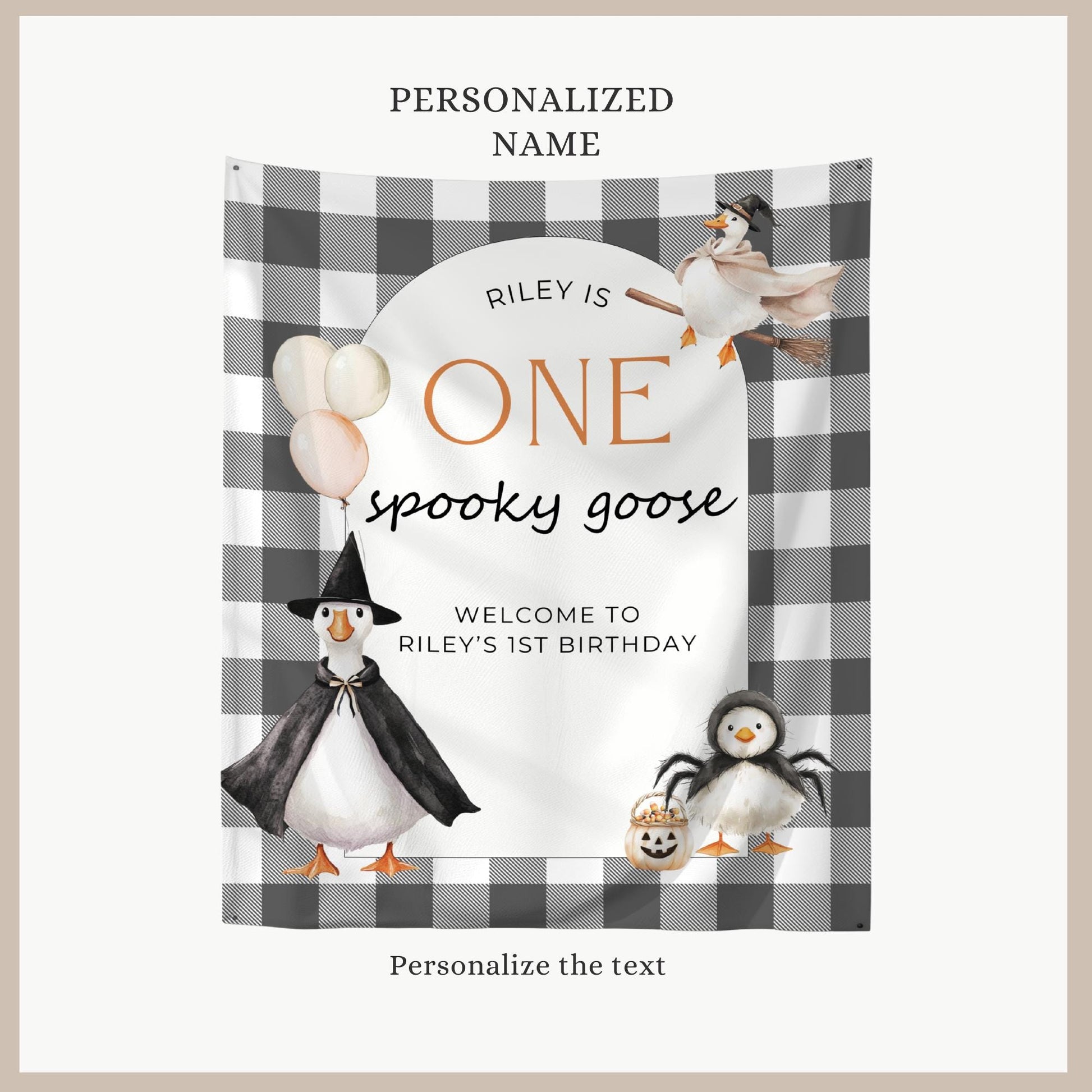 one silly goose, spooky one invite, 1st birthday spooky, 1st birthday boy, spooky one birthday, 1st birthday banner, halloween boy invite, spooktacular party, welcome sign, first boo day, halloween birthday, halloween party, one spooky goose