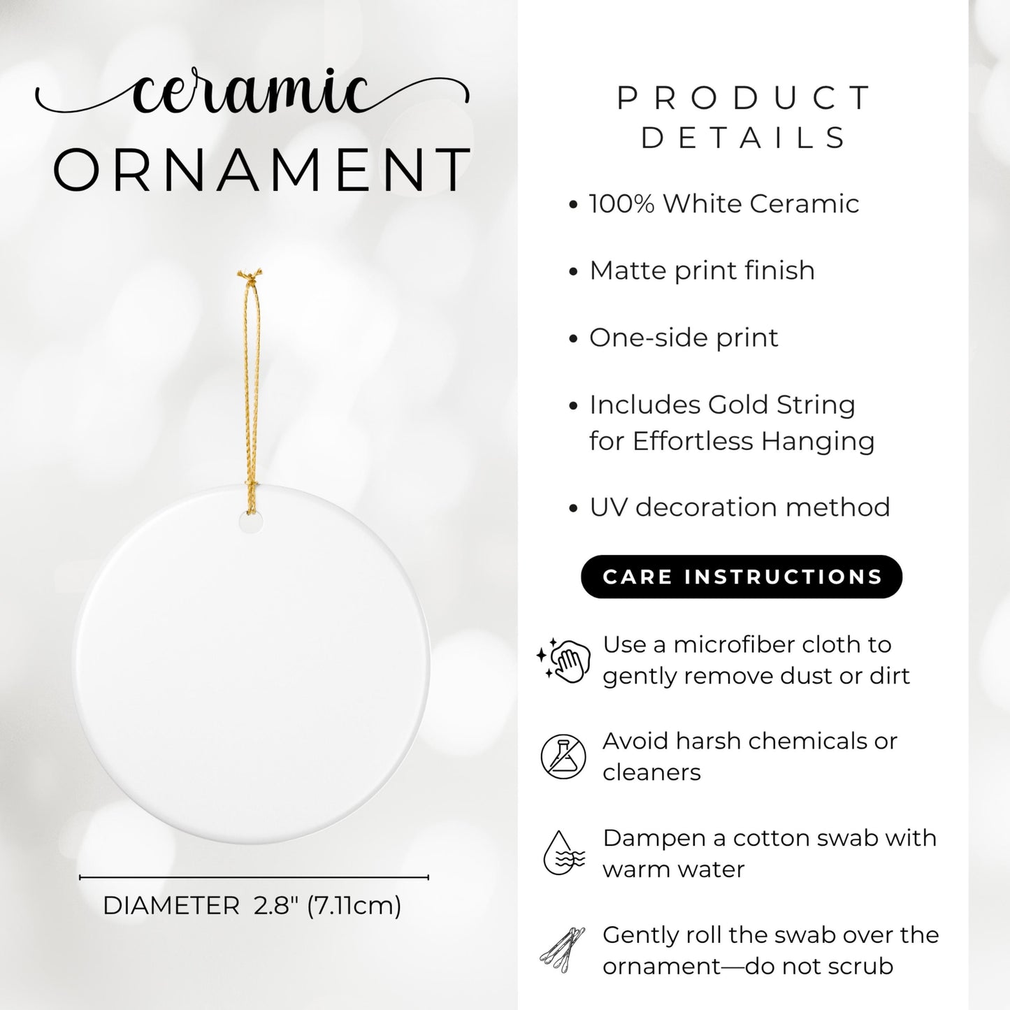 minimalist engaged, engaged gift, engaged keepsake, engaged ornament, whimsical doodle, couples ornament, custom ornament, engagement gift, christmas ornament, couples gift, gift for couple, modern blue cute new, personalized gift