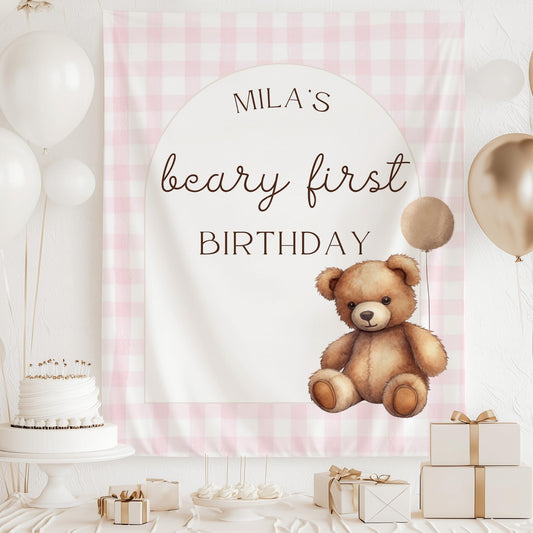 beary first decor, 1st birthday ideas, bear 1st birthday, beary cute decor, birthday backdrop, 1st birthday banner, baby bear birthday, beary 1st birthday, teddy bear birthday, 1st birthday sign, beary first backdrop, beary first banner, beary first birthdat