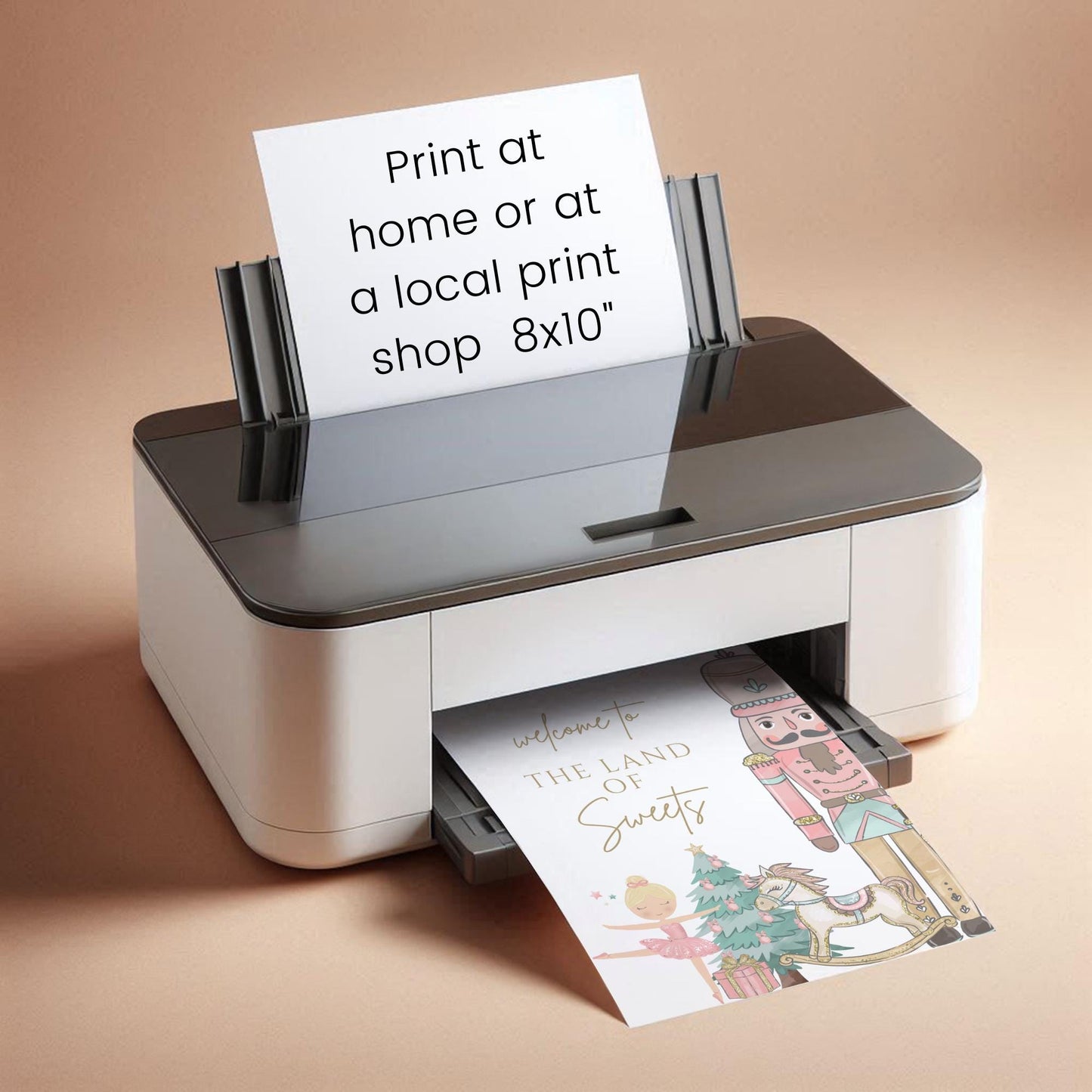 Nutcracker Birthday party decorations Nutcracker birthday party signs welcome party favor signs Ballerina Sugar plum fairy Instant download