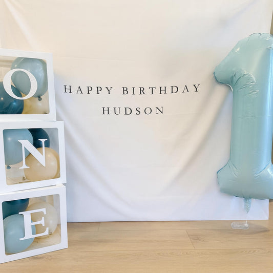 Personalized Birthday Name Flag Custom Birthday Banner Fabric Sign Fabric Birthday Sign Birthday Decor Hanging Linen Backdrop Welcome Sign