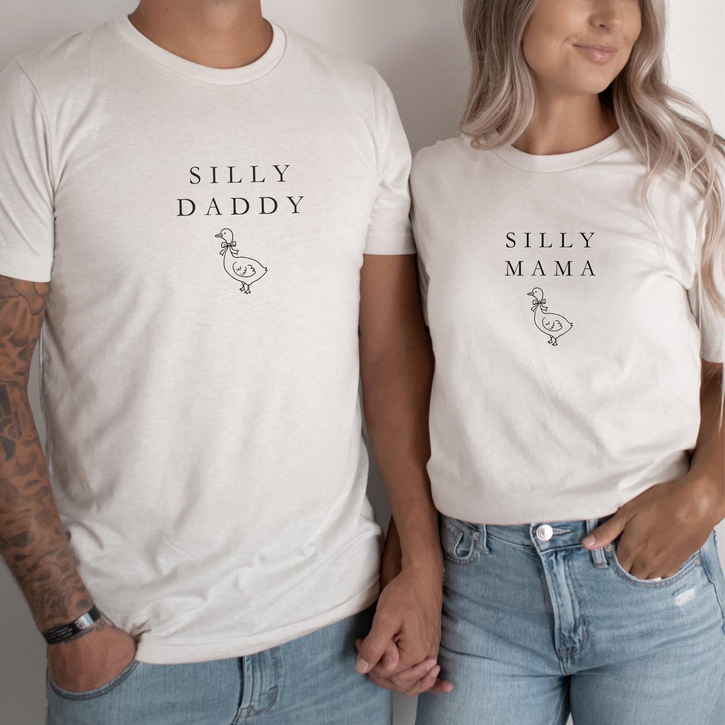 One Silly Goose Birthday Shirt Custom 1st Birthday Family Matching Shirts Funny Goose Party Outfit Personalized First Birthday Tee