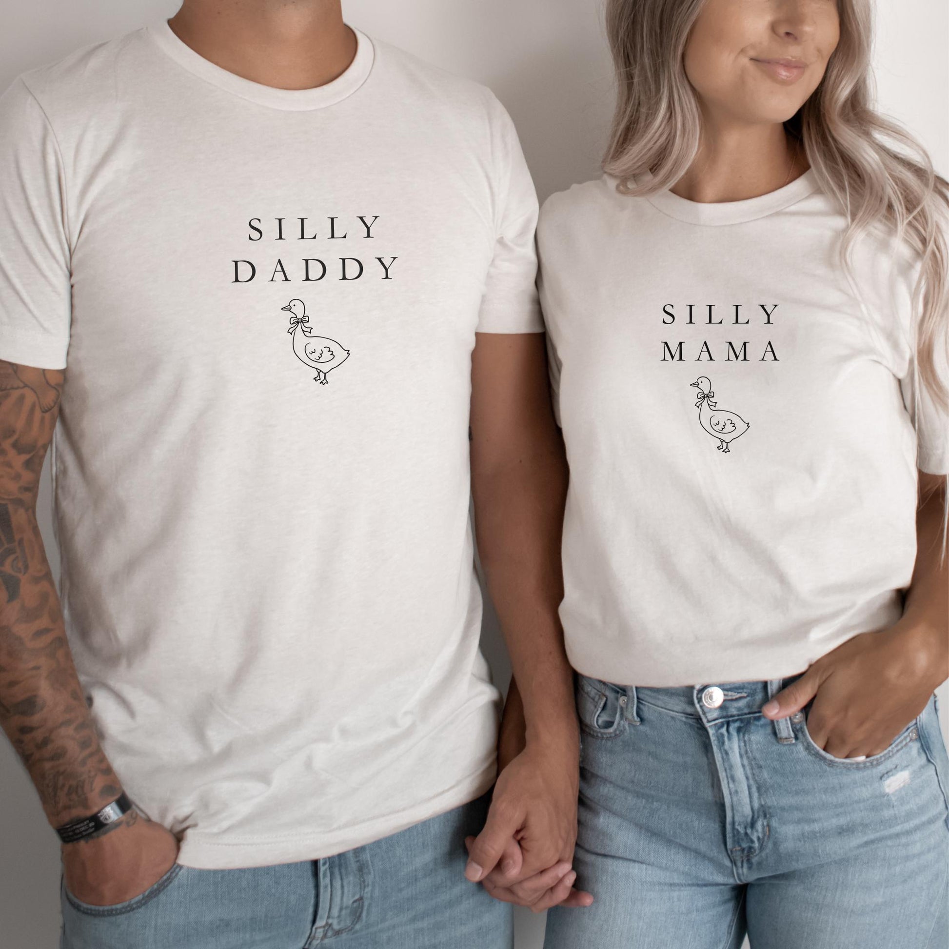 One Silly Goose Birthday Shirt Custom 1st Birthday Family Matching Shirts Funny Goose Party Outfit Personalized First Birthday Tee