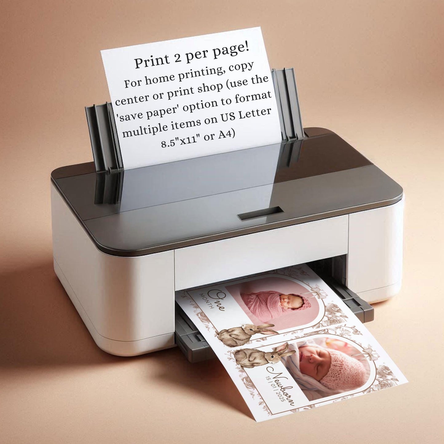 Some Bunny Is One Birthday Photo Milestone Banner Easter Rabbit 1st Birthday Bunting Banner Template Monthly Milestone Photo Collage