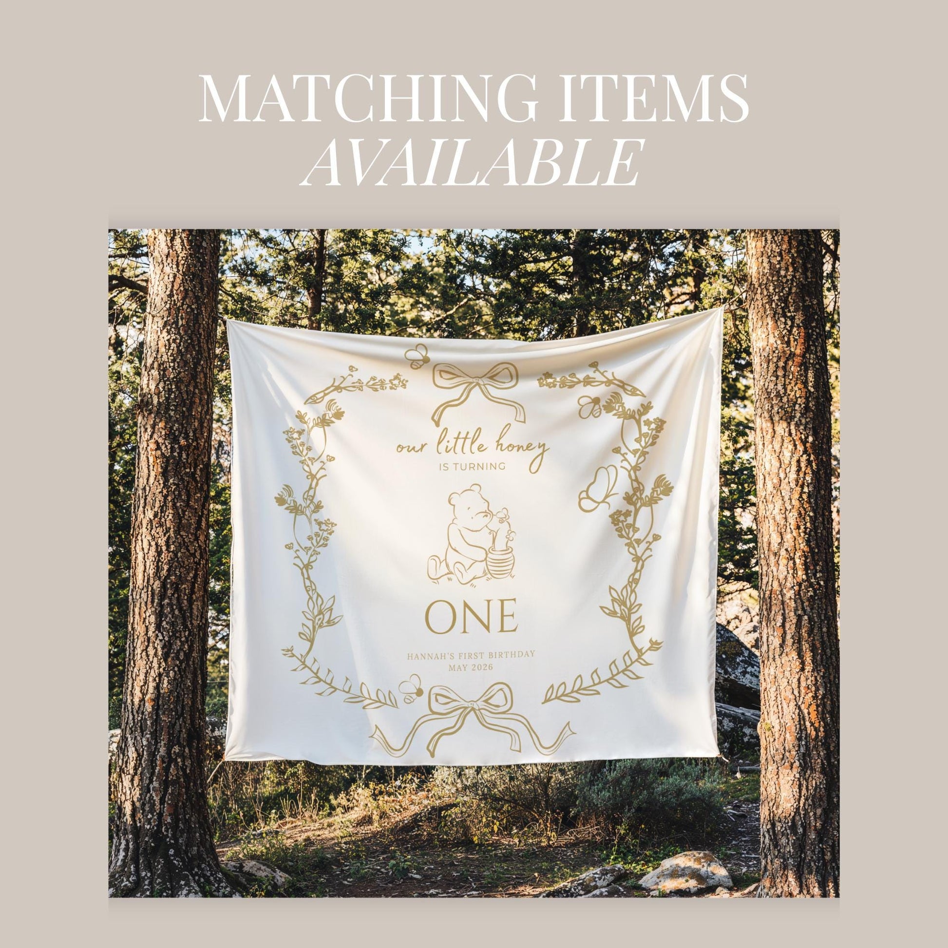 Bee First Birthday Invitation Our Little Hunny Floral Bee Birthday Invite Honey 1st Bee Day Birthday Evite Bumblebee First Birthday