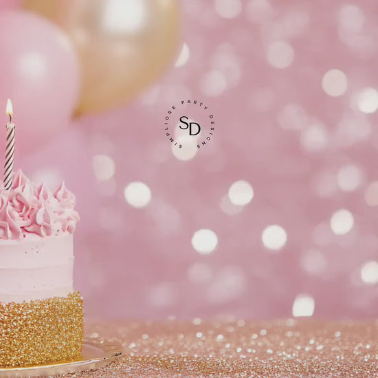 Girls Just Wanna Be One Birthday Decor Pink Bow 1st Birthday Personalized Backdrop Girly First Birthday Party Banner Coquette Birthday